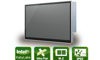 Ultrapłaski komputer panelowy formatu 21,5” z mikroprocesorami rodziny Kaby Lake