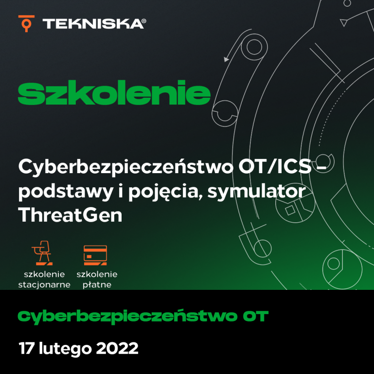 Cyberbezpieczeństwo OT/ICS – podstawy i pojęcia, symulator ThreatGen 