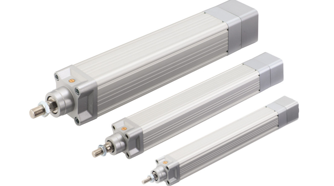 Seria siłowników elektrycznych z trzema różnymi technologiami śrubowymi