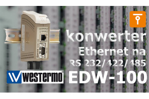 EWD-100! Przemysłowy konwerter protokołu Ethernet na RS232 RS422 RS485