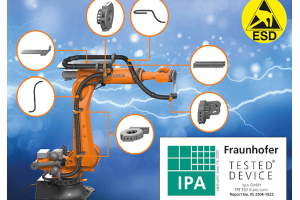 Dress pack triflex ESD chroniący podzespoły elektroniczne przed wyładowaniami elektrostatycznymi