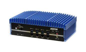 Bezwentylatorowy komputer embedded z mikroprocesorem Xeon E-2124G (71 W)