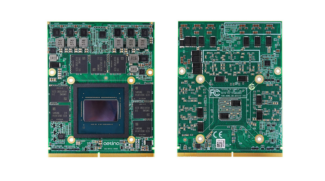 Moduł GPU MXM z architekturą NVIDIA Ada - Aetina MX5000A-WA