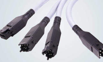 Zminiaturyzowane złącza zasilające 16 A/400 V o stopniu ochrony IP67