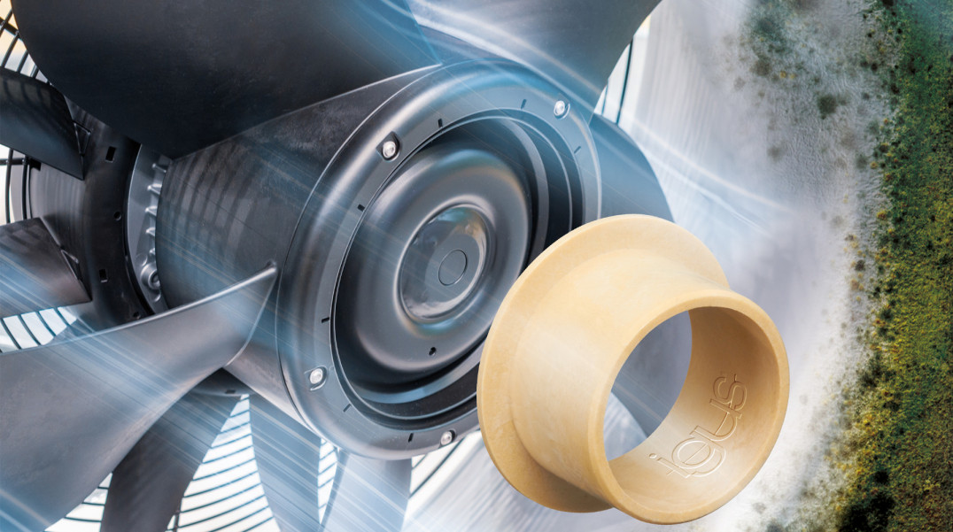 Odporne na pleśń łożyska ślizgowe