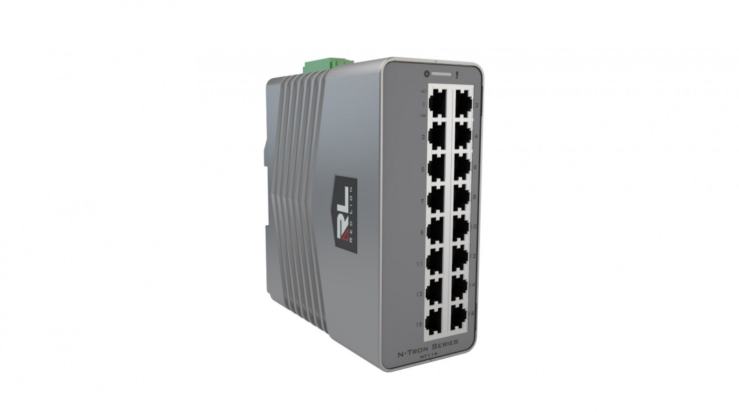 Niezarządzany 16-portowy switch Ethernet do pracy w ciężkich warunkach środowiskowych