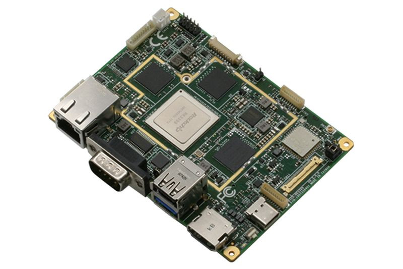 Komputer jednopłytkowy Pico-ITX z 6-rdzeniowym mikroprocesorem Rockchip RK3399