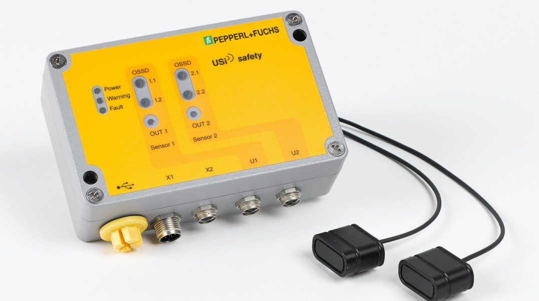 System czujników ultradźwiękowych o zasięgu 2,5 m do urządzeń mobilnych