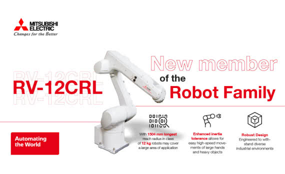 6-osiowy robot Mitsubishi: zwiększona wydajność i funkcjonalność w robotyzacji 