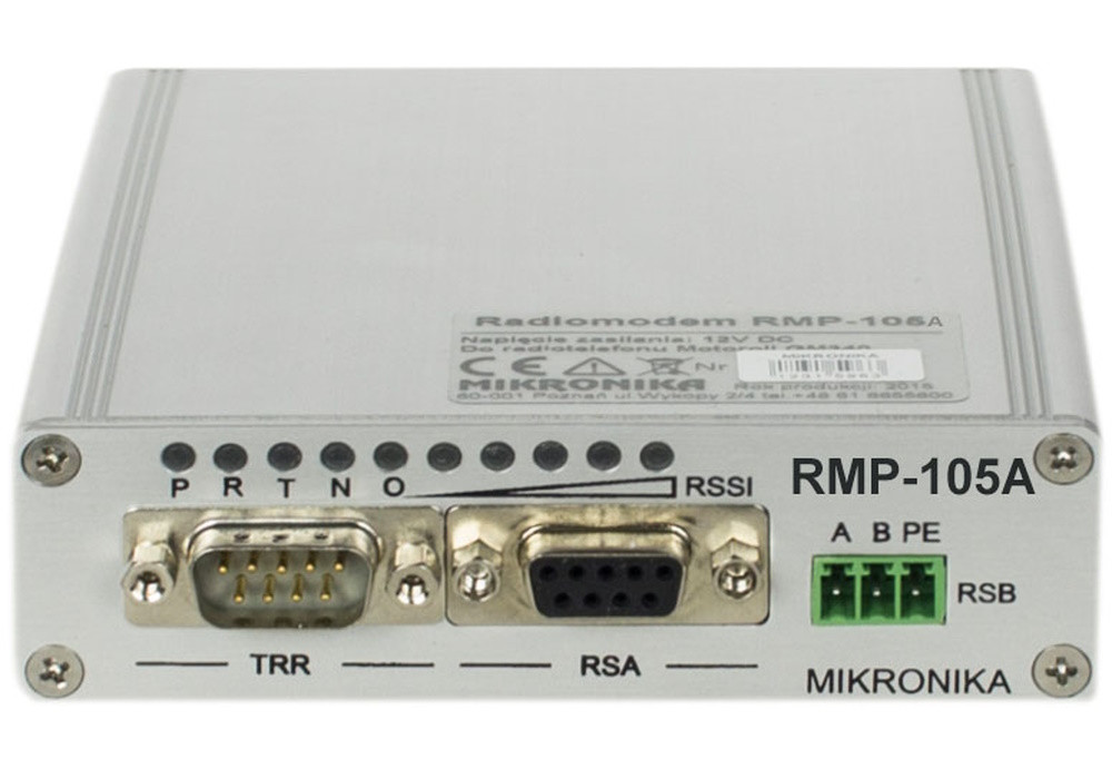 Kompaktowy radiomodem RMP-105(A)