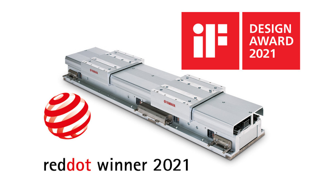 Nagrody iF Design Award i Red Dot Award dla robota przemysłowego Yamahy LCMR200