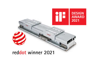 Nagrody iF Design Award i Red Dot Award dla robota przemysłowego Yamahy LCMR200 
