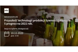 Webinarium: Przyszłość technologii produkcji żywności i napojów 