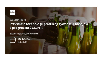 Webinarium: Przyszłość technologii produkcji żywności i napojów