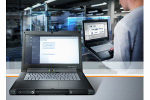 Przemysłowy notebook z interfejsami Profibus, Profinet i USB 3.0