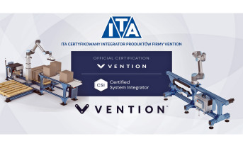 ITA certyfikowanym integratorem firmy Vention