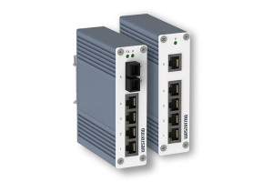 Pięcioportowe switche Industrial Ethernet do pracy w temperaturze otoczenia -40...+75°C