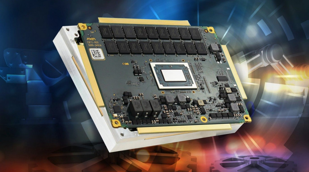Komputer jednopłytkowy COM Express z mikroprocesorem serii AMD Ryzen Embedded V1000/R1000