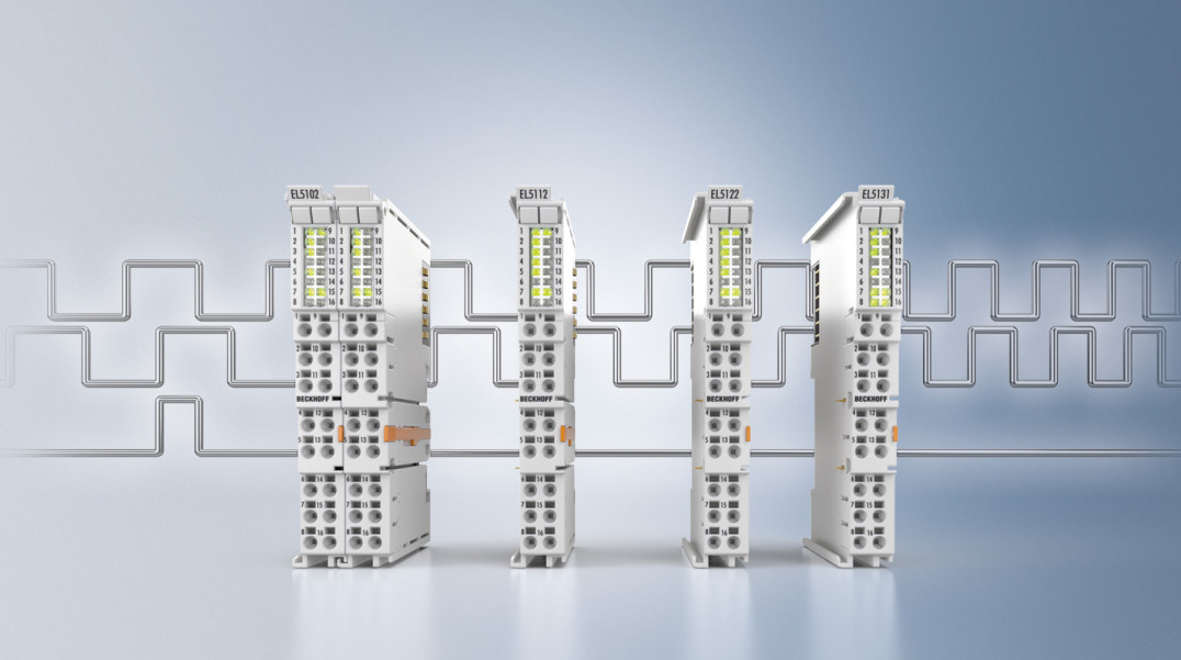 Cztery nowe terminale EtherCAT I/O do analizy sygnałów przyrostowych