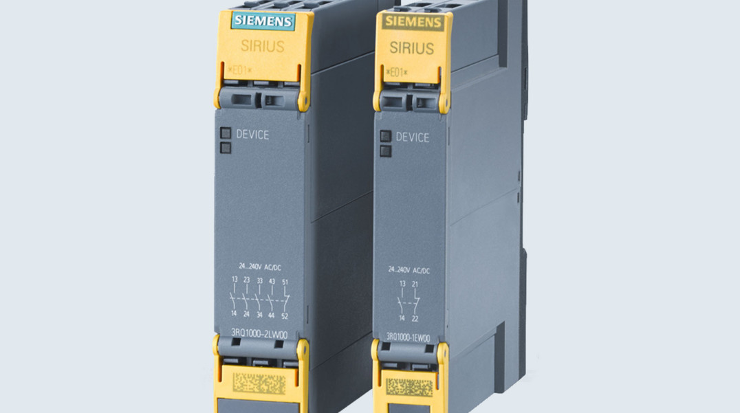 Przekaźniki sprzęgające z zestykami o wymuszonym przełączaniu z certyfikatem do SIL 3/PL e