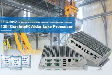 Komputer embedded z mikroprocesorem Alder Lake 12. generacji i 4 portami Gigabit Ethernet 
