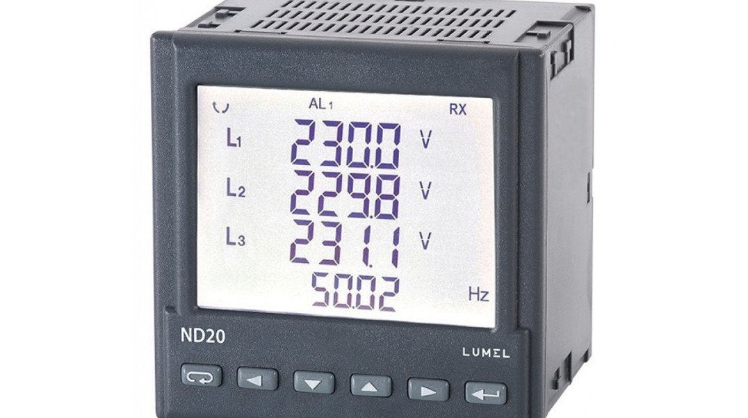 Miernik parametrów sieci jedno- i trójfazowej z wyświetlaczem LCD 3,5”