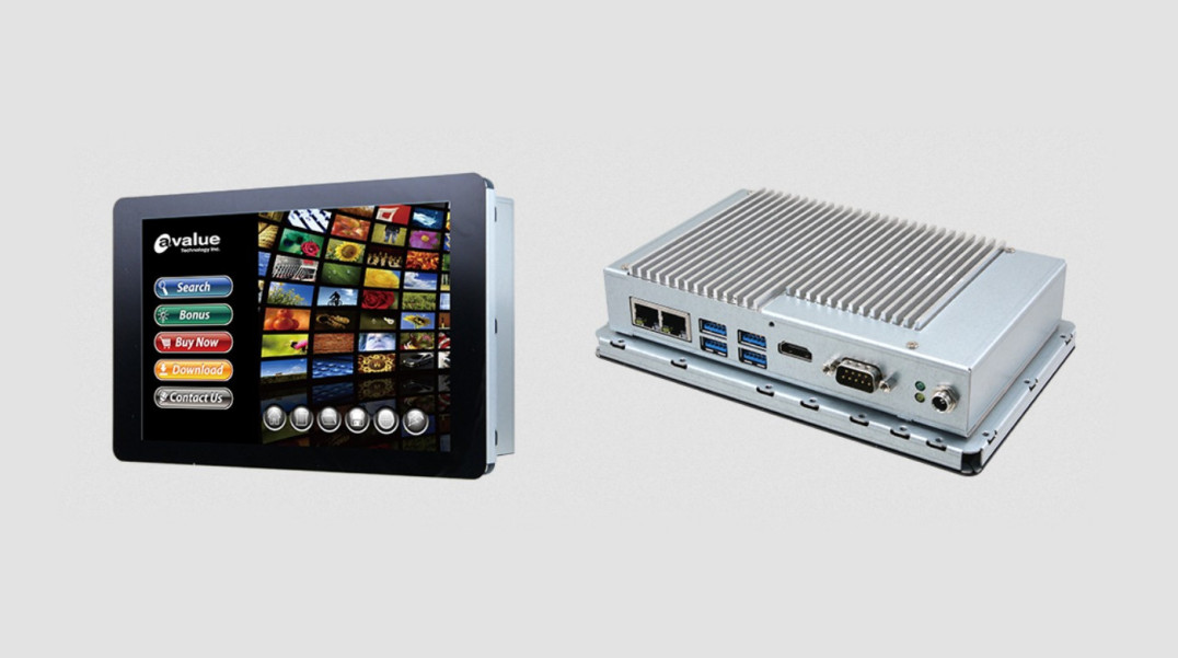 7-calowy komputer panelowy open-frame z ekranem dotykowym multi-touch