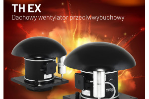 Dachowy wentylator przeciwwybuchowy TH EX