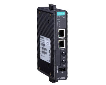 UC-8100 - Komputer przemysłowy RISC z wieloma interfejsami i opcjonalnym modemem LTE/HSPA