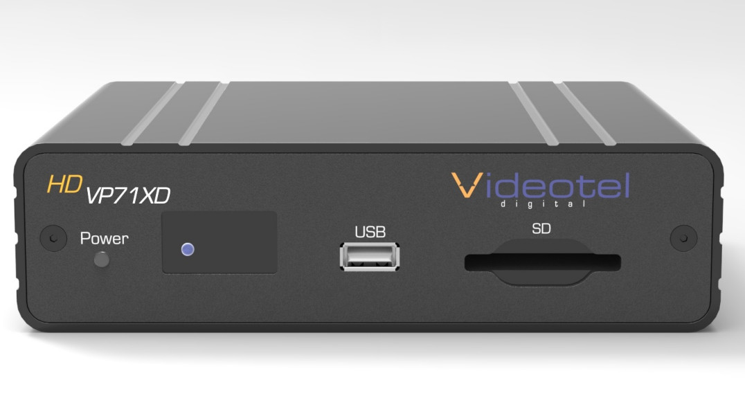 Przemysłowy odtwarzacz multimedialny z wbudowaną funkcją harmonogramu