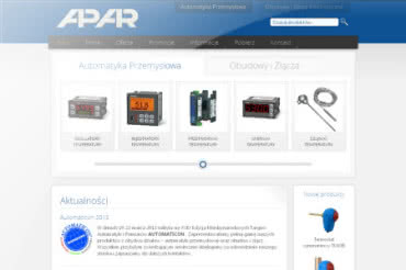 Nowa strona internetowa firmy APAR 