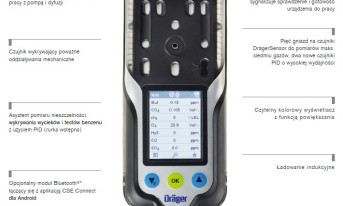 Miernik wielogazowy Dräger X-am® 8000