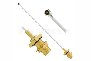 RF cable adaptor U.FL(f) to SMA(f), LP-040 10cm