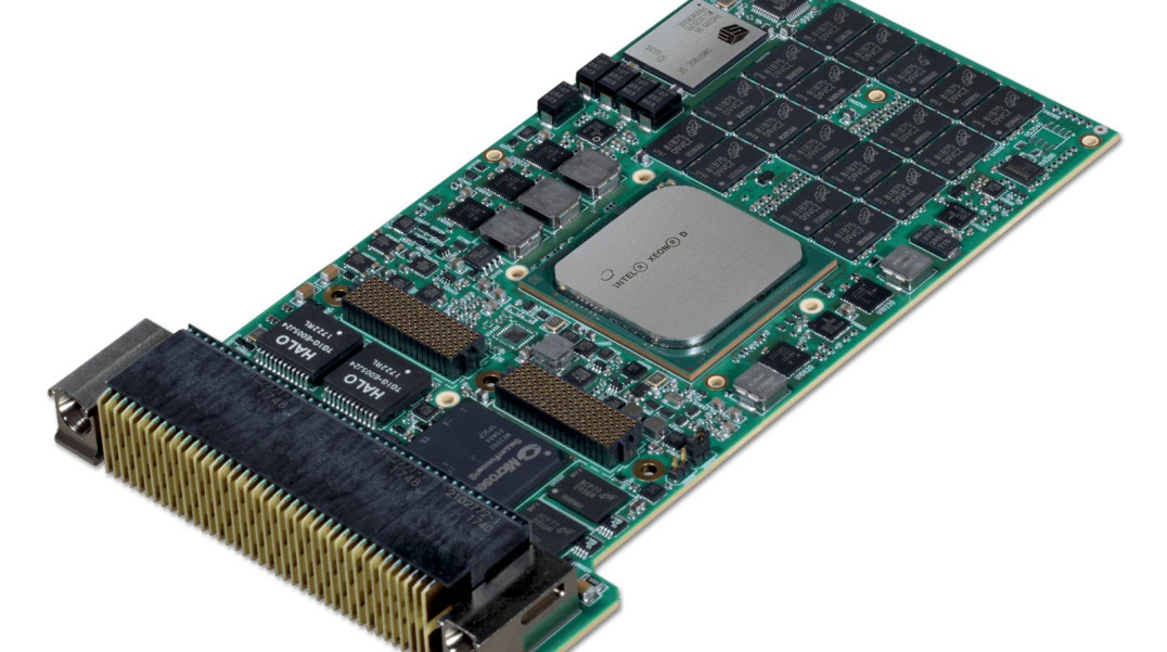 Komputer jednopłytkowy 3U VPX z pamięcią DDR4 o zakresie temperatur pracy od -40°C