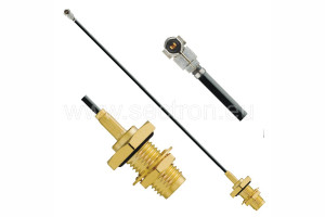 RF cable adaptor U.FL(f) to SMA(f), LP-088, 10cm