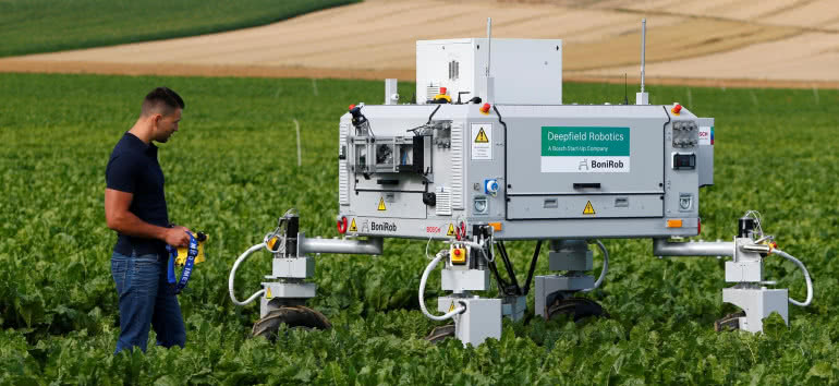 Czterokrotnie wzrośnie wartość rynku robotów rolniczych  