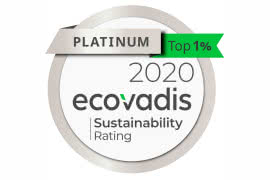 OMRON zdobywa platynowy medal EcoVadis za zrównoważony rozwój
