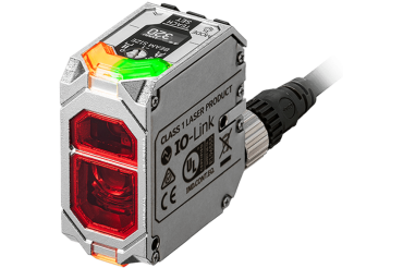 Czujnik laserowy E3AS-HF o wysokim zasięgu działania 