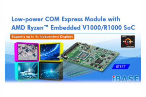 Komputer COM Express z mikroprocesorem AMD Ryzen Embedded V1000/R1000 SoC