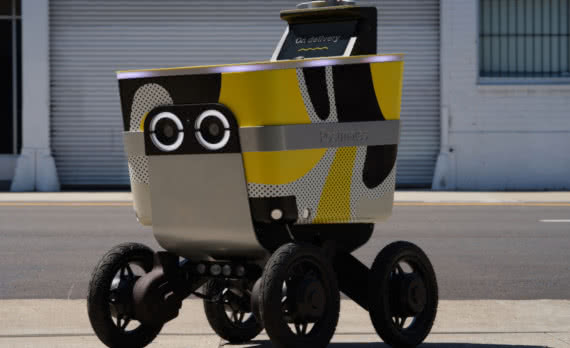 Amerykański Postmates testuje w Wielkiej Brytanii autonomiczne roboty dostawcze 