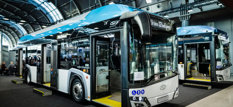 Solaris dostarczy do Bawarii wodorowe autobusy 