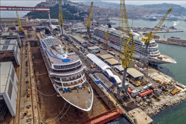 Współpraca Fincantieri i Comau 