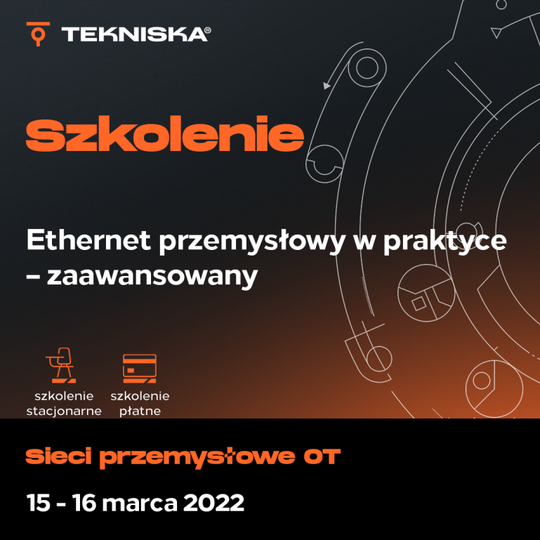 Ethernet przemysłowy w praktyce – zaawansowany 