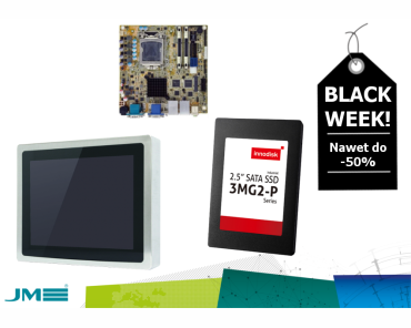 Black Week w JM elektronik! Komputery przemysłowe, automatyka, dyski i pamięci wprost z magazynu w specjalnych cenach