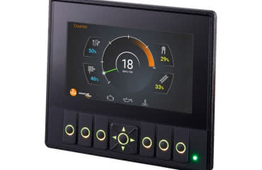 Kompaktowy panel HMI zwany ecomatDisplay 