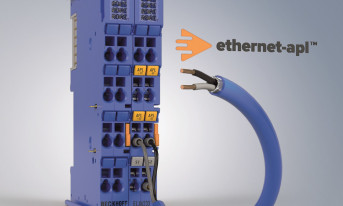 2-kanałowy terminal EtherCAT ułatwia integrację Ethernet-APL w strefach niebezpiecznych
