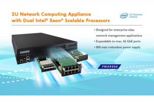 Komputer sieciowy z dwoma mikroprocesorami Intel Skylake-SP Xeon