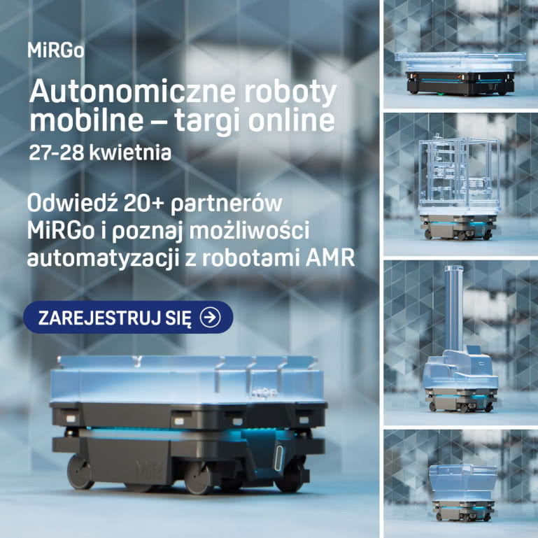 27, 28 kwietnia: wirtualne targi autonomicznych robotów mobilnych 