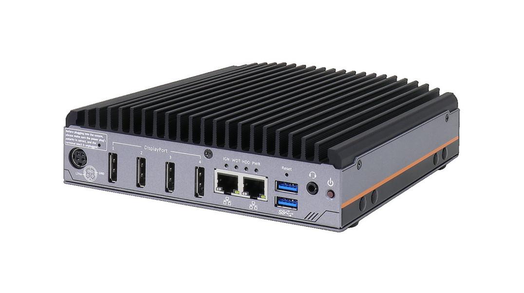 Odtwarzacz Digital Signage 4 x 4K z obsługą dwóch koprocesorów Google Edge TPU