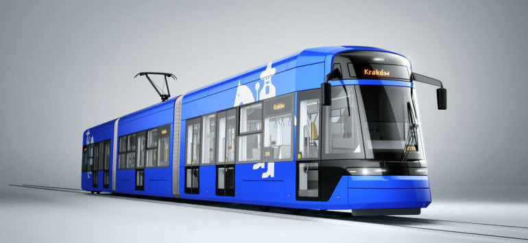 Bezprzewodowe tramwaje dla Krakowa 